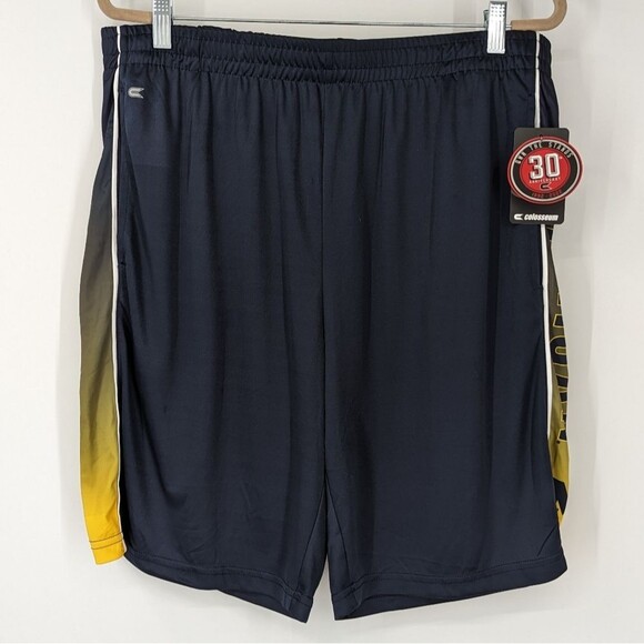 Men's Colosseum Navy Michigan Wolverines Lazarus Shorts Yellow 3XL NWT - Picture 5 of 15